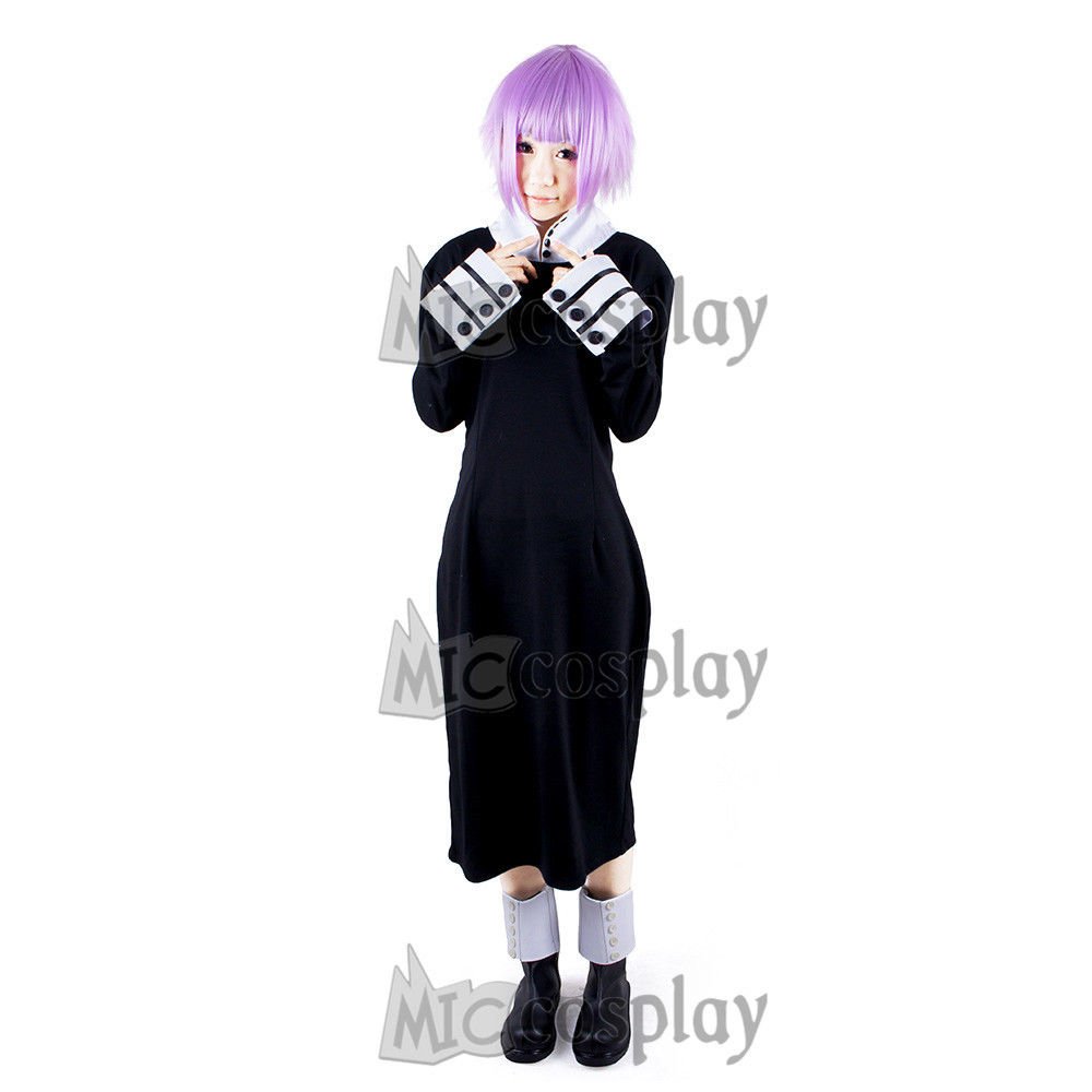 Crona Cosplay Costume Dress Women Girl Back Halloween