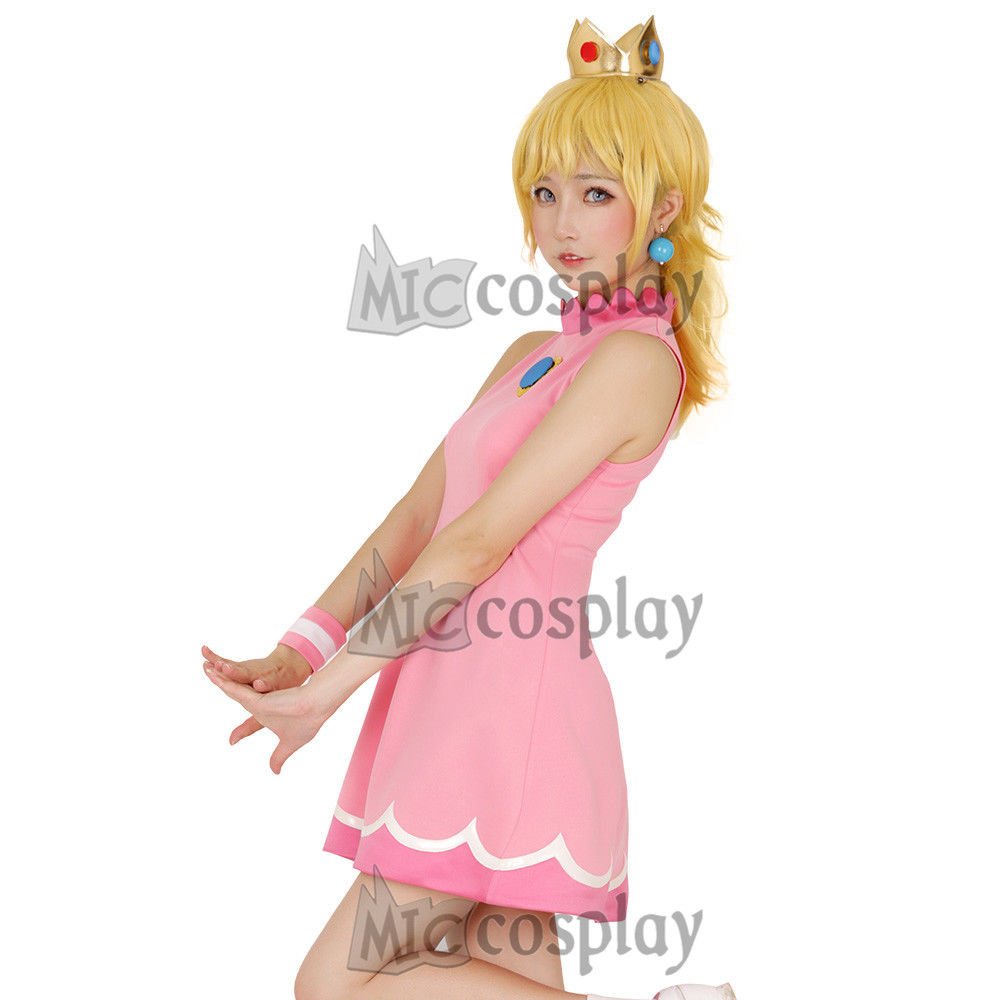 peach tennis costume