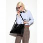 Genuine Leather Briefcase Messenger Laptop Shoulder Bag Handbag Work Attach Case