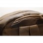 Men's Genuine Italian Leather Backpack Schoolbag Travelling Hiking Camping Bag
