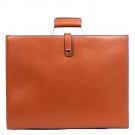 New Genuine Leather Briefcase Messenger Laptop Shoulder Bag Handbag  Attach Case