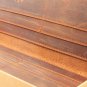 NEW Brown Genuine Leather Credit Card Holder Long Wallet Checkbook  8 Card Slots