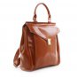Gutzzi Classic Women Genuine Cowhide Leather Summer Schoolbag Work Backpack Gift