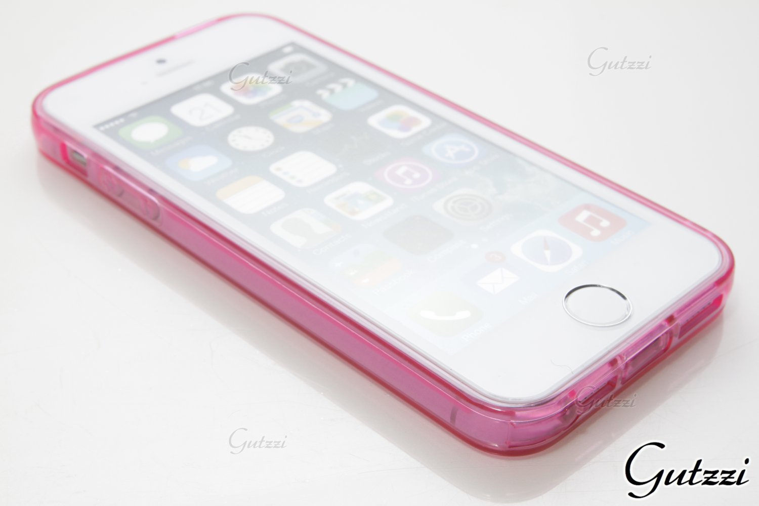 For iPhone 5 / 5S Ultra Thin TPU Silicone Transparent Crystal Clear Case Cover