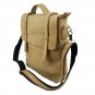 Hot MENS Leather Fashion Messenger Light Brown Shoulder Bag Backpack Office