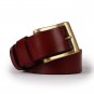 Mens Genuine Leather Belt  Buckles Custom hip Tang Belt Buckle gold Cool For Men
