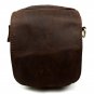 Genuine Italian Leather Chocolate Waist Fanny Pack Belt Shoulder Pouch Bag