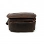 Genuine Italian Leather Chocolate Waist Fanny Pack Belt Shoulder Pouch Bag