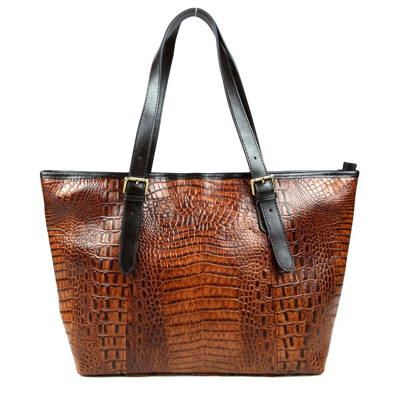 Genuine Leather Diaper Tote Bag Shopping Satchel Shoulder Bag Handbag Woman sale
