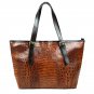 Genuine Leather Diaper Tote Bag Shopping Satchel Shoulder Bag Handbag Woman sale