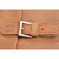 Hot Men Women Brown Small Genuine Leather Shoulder Messenger Cross Body Bag Gift