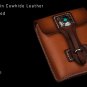 Waist Fanny Pack Cross Body Shoulder Bag Italian Real Leather Handcraft Vintage