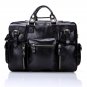 Men Genuine Leather Briefcase Laptop Tote Travel Business Messenger Bag Satchel