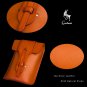 Waist Fanny Pack Cross Body Shoulder Bag Italian Leather Handmade Vegetal-tanned