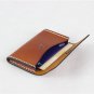 Card Case Holder Purse Note Coat Wallet Coin Business Cards Vegetal Leather Gift