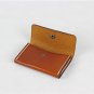 Card Case Holder Purse Note Coat Wallet Coin Business Cards Vegetal Leather Gift