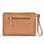 Clutch Purse Genuine Leather Men Bag Hand Carry On Wallet Holder Free Shipping