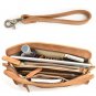 Clutch Purse Genuine Leather Men Bag Hand Carry On Wallet Holder Free Shipping
