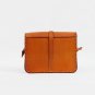 Satchel Cross Shoulder Messenger Concise Bag Genuine Leather Body Woman Handmade