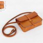 Satchel Cross Shoulder Messenger Concise Bag Genuine Leather Body Woman Handmade