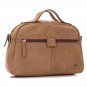 Light Brown Genuine Leather Crossbody Travel Hot Carry On Shoulder Messenger Bag