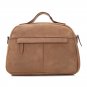 Light Brown Genuine Leather Crossbody Travel Hot Carry On Shoulder Messenger Bag