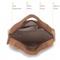 Light Brown Genuine Leather Crossbody Travel Hot Carry On Shoulder Messenger Bag