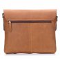 Clutch Purse Light Brown Genuine Leather For Men Woman Cross Body Carry On Bag