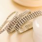 Brand New Woman Fashion Square Fashion Silver Color Cubs Bracelet Gift Wedding