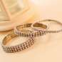 Brand New Woman Fashion Square Fashion Silver Color Cubs Bracelet Gift Wedding