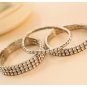 Brand New Woman Fashion Square Fashion Silver Color Cubs Bracelet Gift Wedding