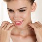 Hot Shinny Women Silver Plated Five hearts Classic Crystal Pendant No Necklace