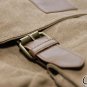 Hot Canvas Backpack Genuine Leather School Vintage Fashion Rucksack Travel Camp
