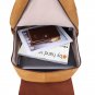 Vintage Men Caramel Brown Genuine Leather Backpack Schoolbag Traveling Hot Bag