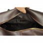 Huge Men Carry On Genuine Leather Business Tote Cross Body Shoulder Travel Bag