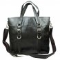 Women Gray Genuine Leather Messenger Handbag Traveling Tote Cross Shoulder Bag