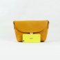 Satchel Messenger Concise Bag Genuine Leather Cross Shoulder Body Woman Japanese