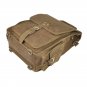 For Men Genuine Brown Leather Backpack Schoolbag Travelling Hiking Camping Bag