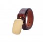 Mens Genuine Leather Belt  Buckles Custom hip Plate Belt Buckle gold HOT For Men