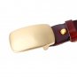 Mens Genuine Leather Belt  Buckles Custom hip Plate Belt Buckle gold HOT For Men