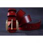 Mens Genuine Leather Belt  Buckles Custom hip Tang Belt Buckle gold HOT For Men