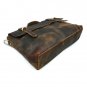 Hot Genuine Leather Briefcase men Laptop Messenger Shoulder Bag Attache Satchel