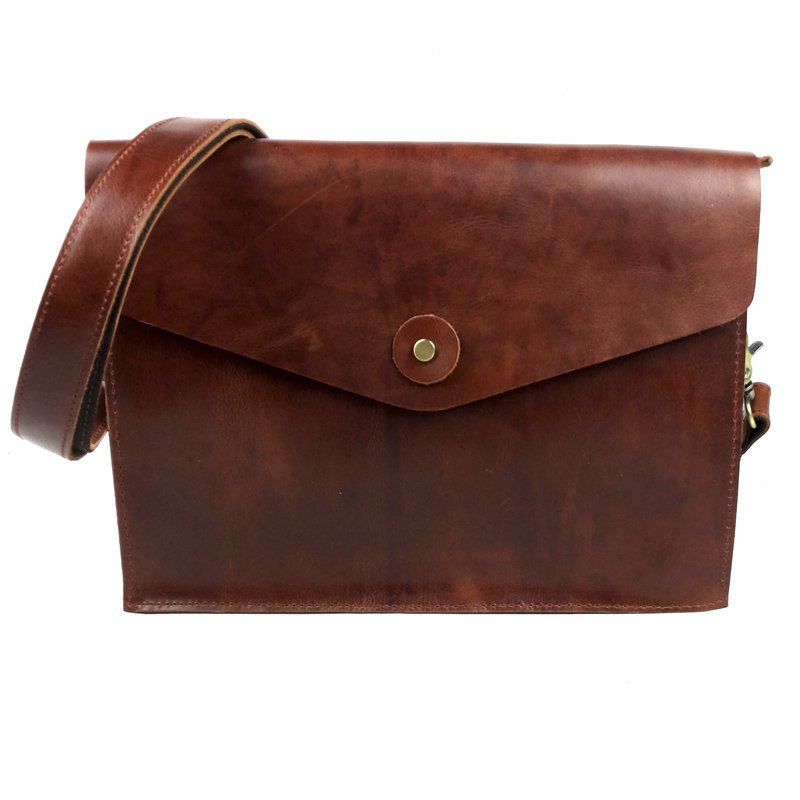 Messenger Genuine Leather Shopping Cross Shoulder Body Men Bag Italian Satchel