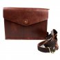 Messenger Genuine Leather Shopping Cross Shoulder Body Men Bag Italian Satchel
