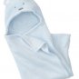 Light Blue Color NWT Circo Hooded Towel White Blue Polka Dot Baby Boy Girl Newborn Velvet