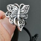 Trendy Retro Silver Color Butterfly Fashion Ring