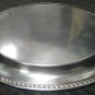 15â Round Silverplate (Hollowware) Serving Tray by Leanard Silver Mfg Co,