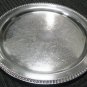 15â Round Silverplate (Hollowware) Serving Tray by Leanard Silver Mfg Co,