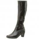 NWB Aerosoles Lasticity Zipper Mid-Calf Size 10 M Black Leather Boots RV $99