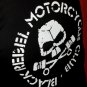 !! FREE SHIPPING!! Black Rebel Motorcycle Club rock band BRMC handmade black t shirt size S